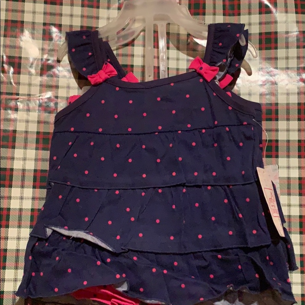 Two-piece little girls outfit